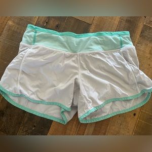 Lululemon white shorts